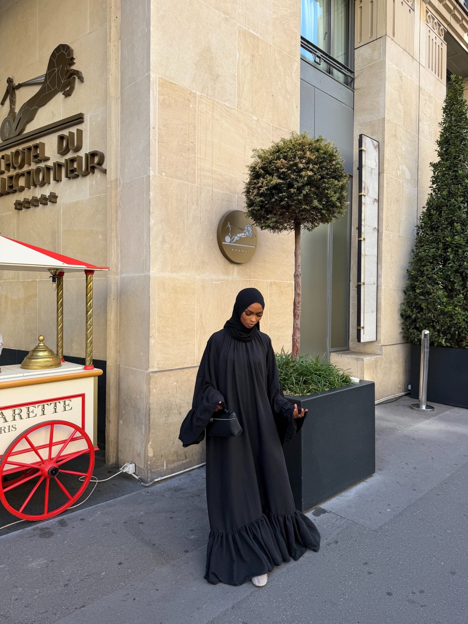 Robe Leyna - Noir - TAHIRA