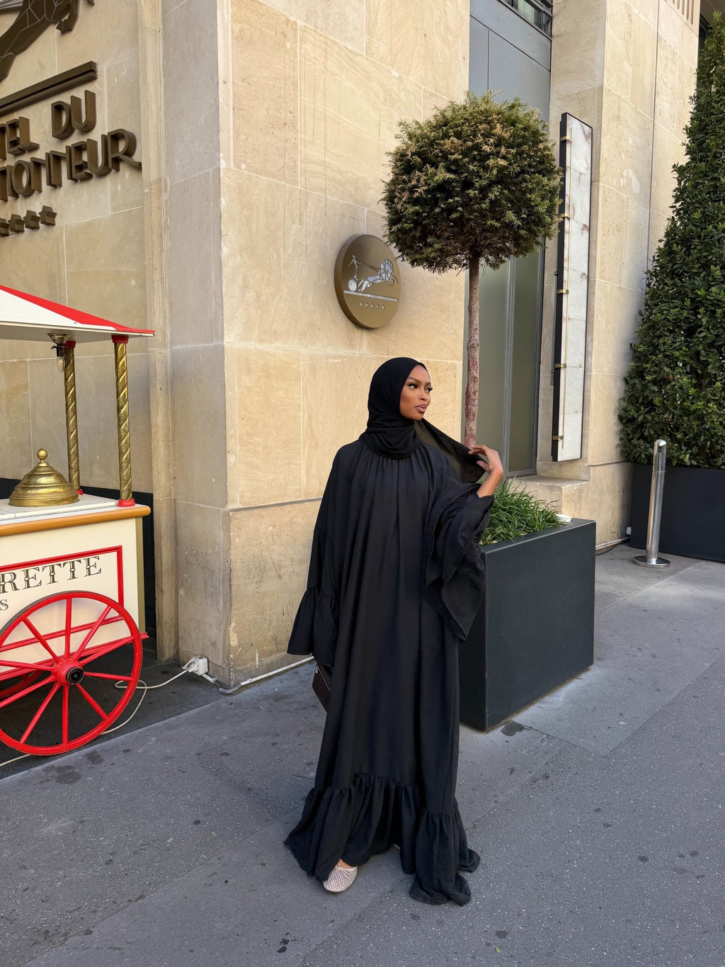 Robe Leyna - Noir - TAHIRA
