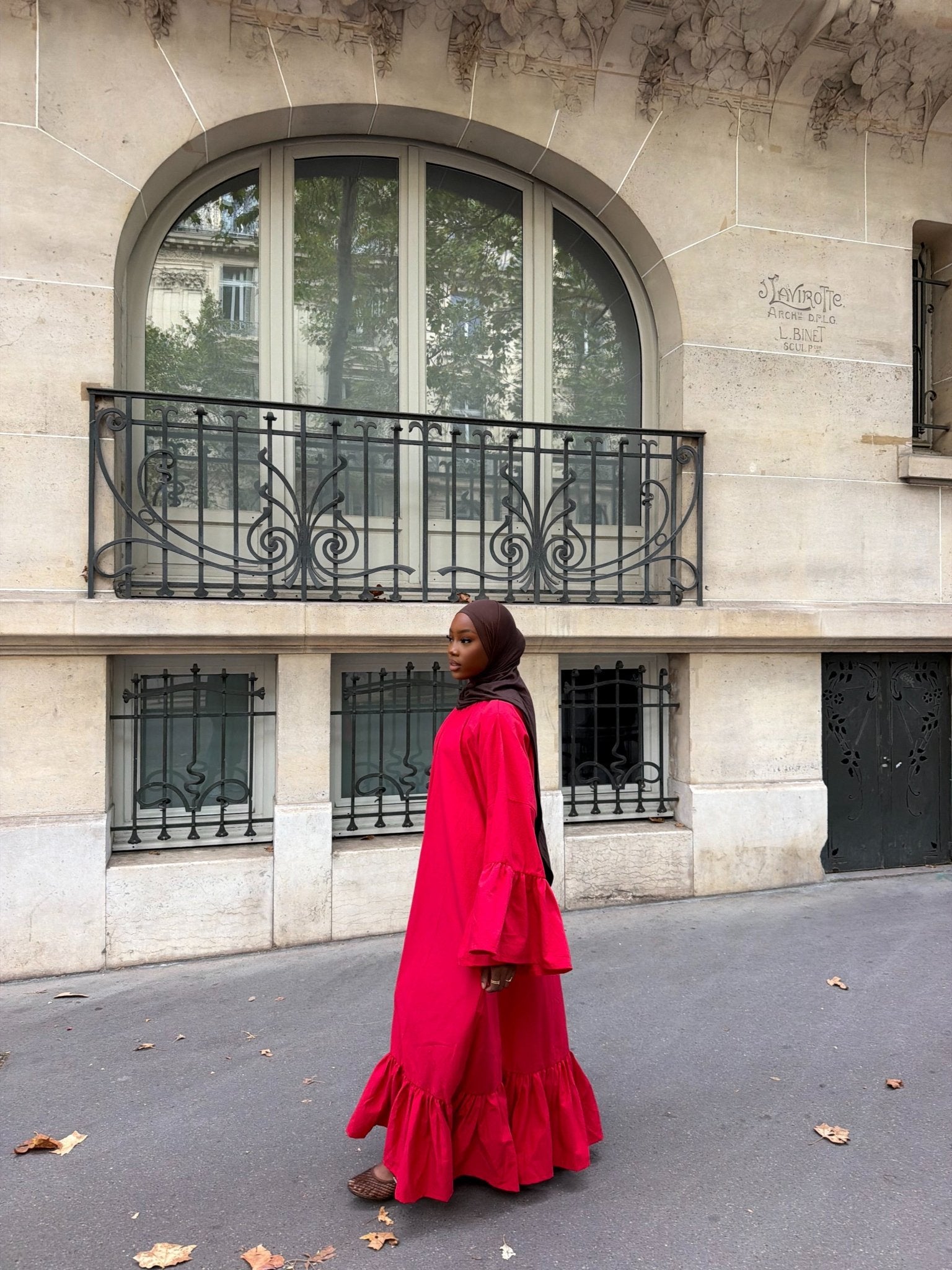 Robe Leyna - Rouge - TAHIRA