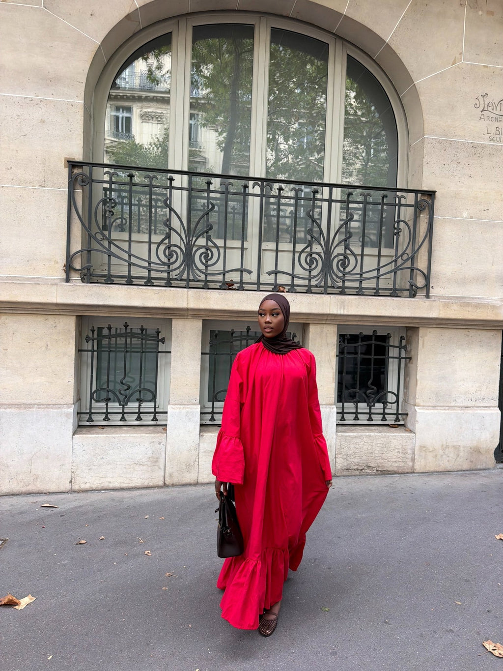 Robe Leyna - Rouge - TAHIRA
