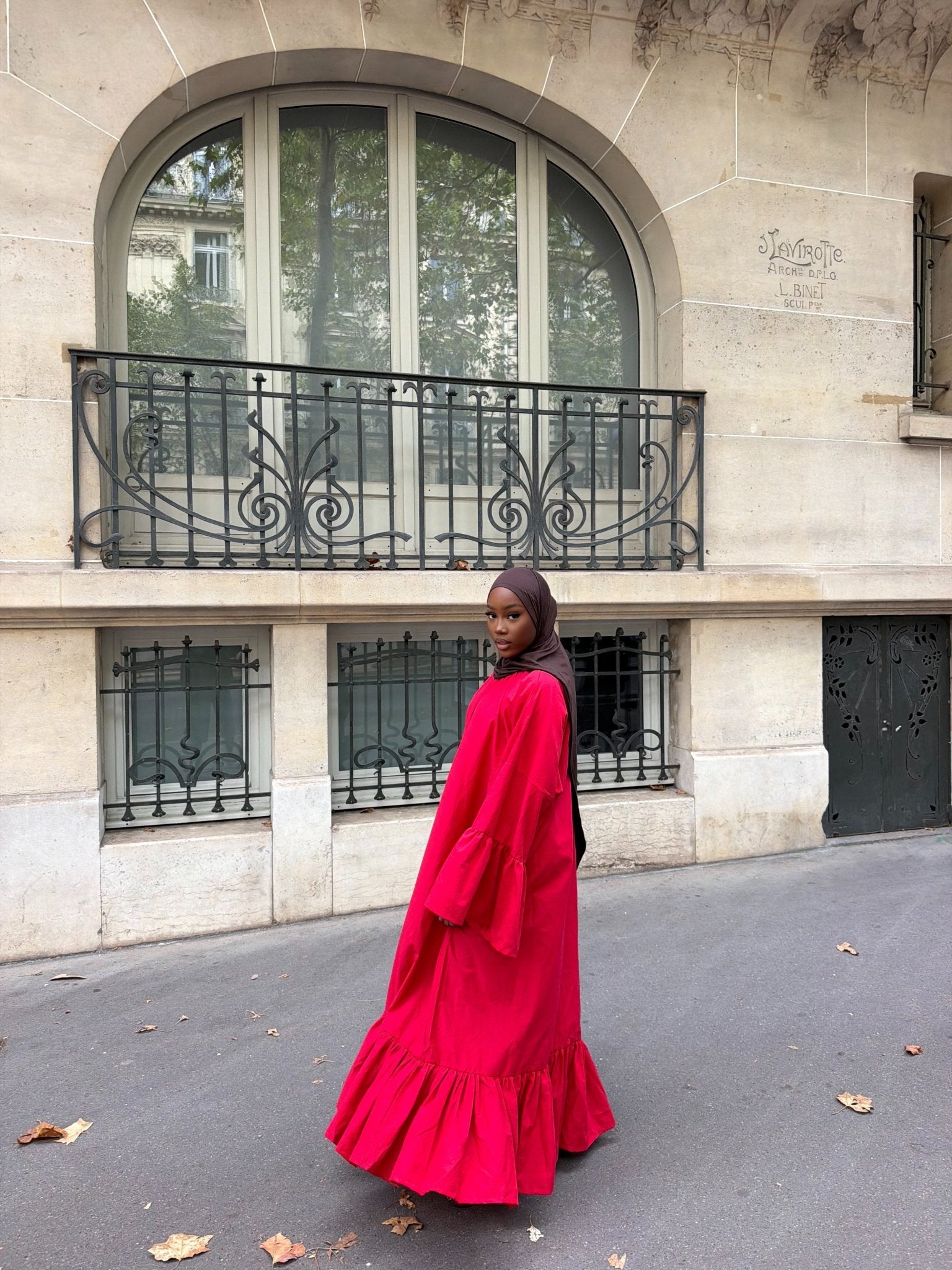Robe Leyna - Rouge - TAHIRA