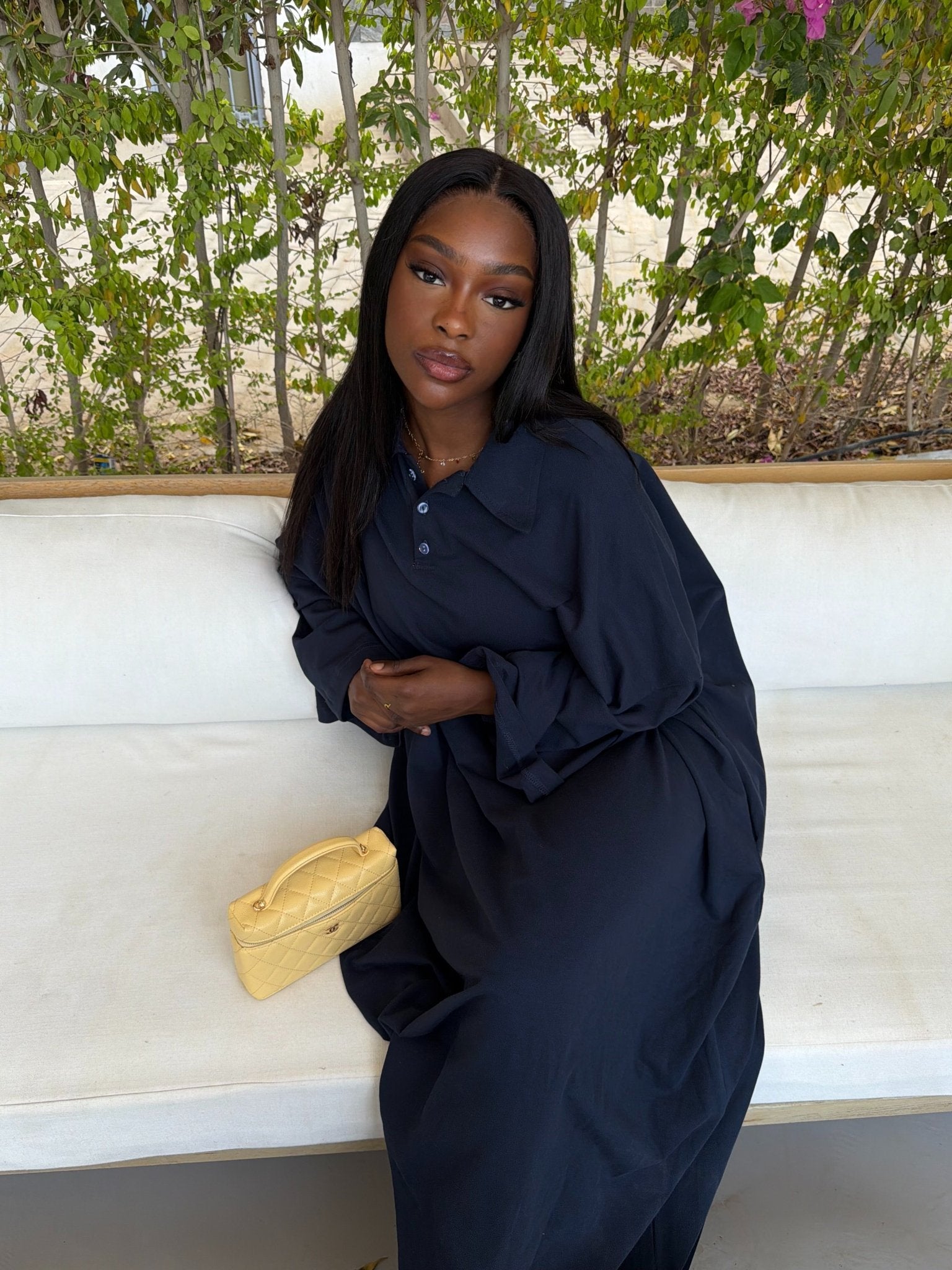 Robe Polo Siena Bleu nuit - TAHIRA