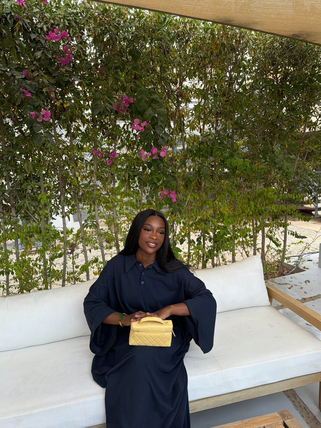Robe Polo Siena Bleu nuit - TAHIRA