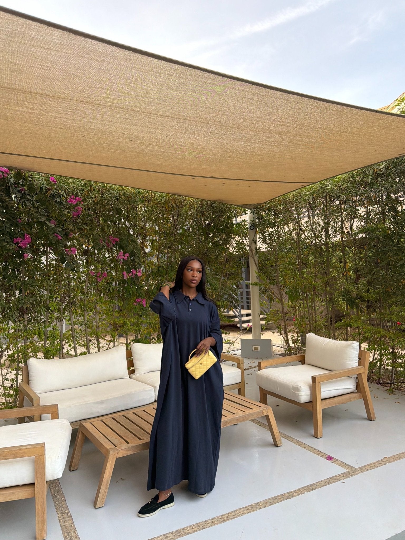 Robe Polo Siena Bleu nuit - TAHIRA