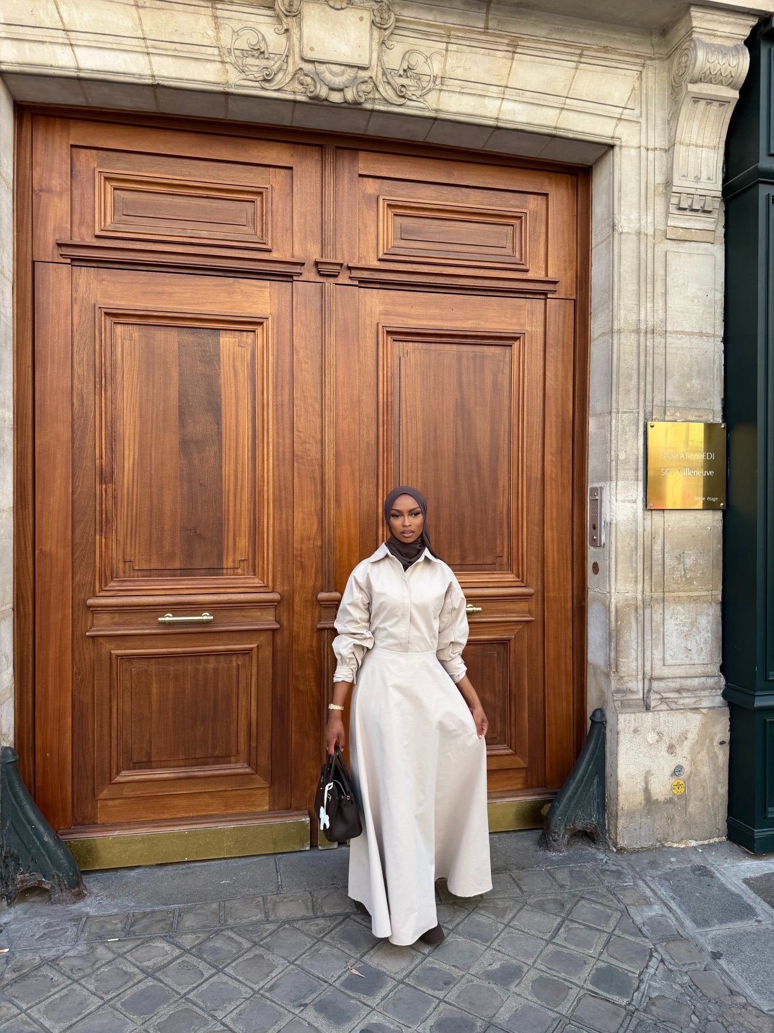 Robe Santorini Camel - TAHIRA