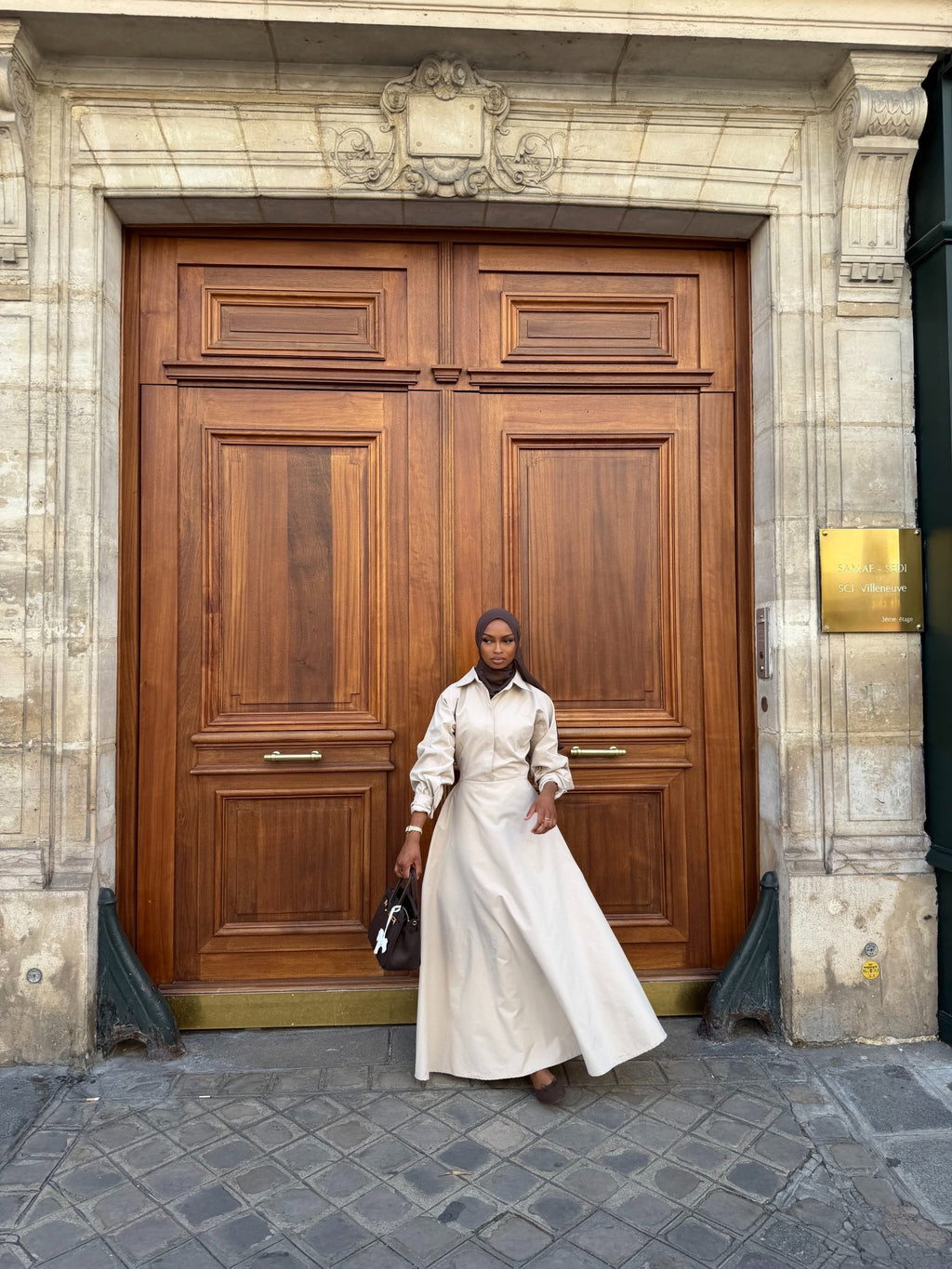 Robe Santorini Camel - TAHIRA