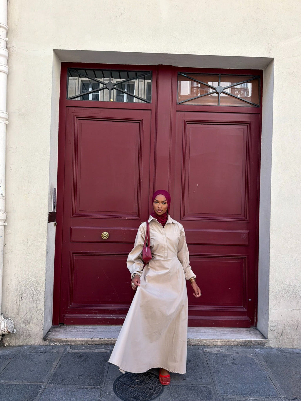 Robe Santorini Camel clair - TAHIRA