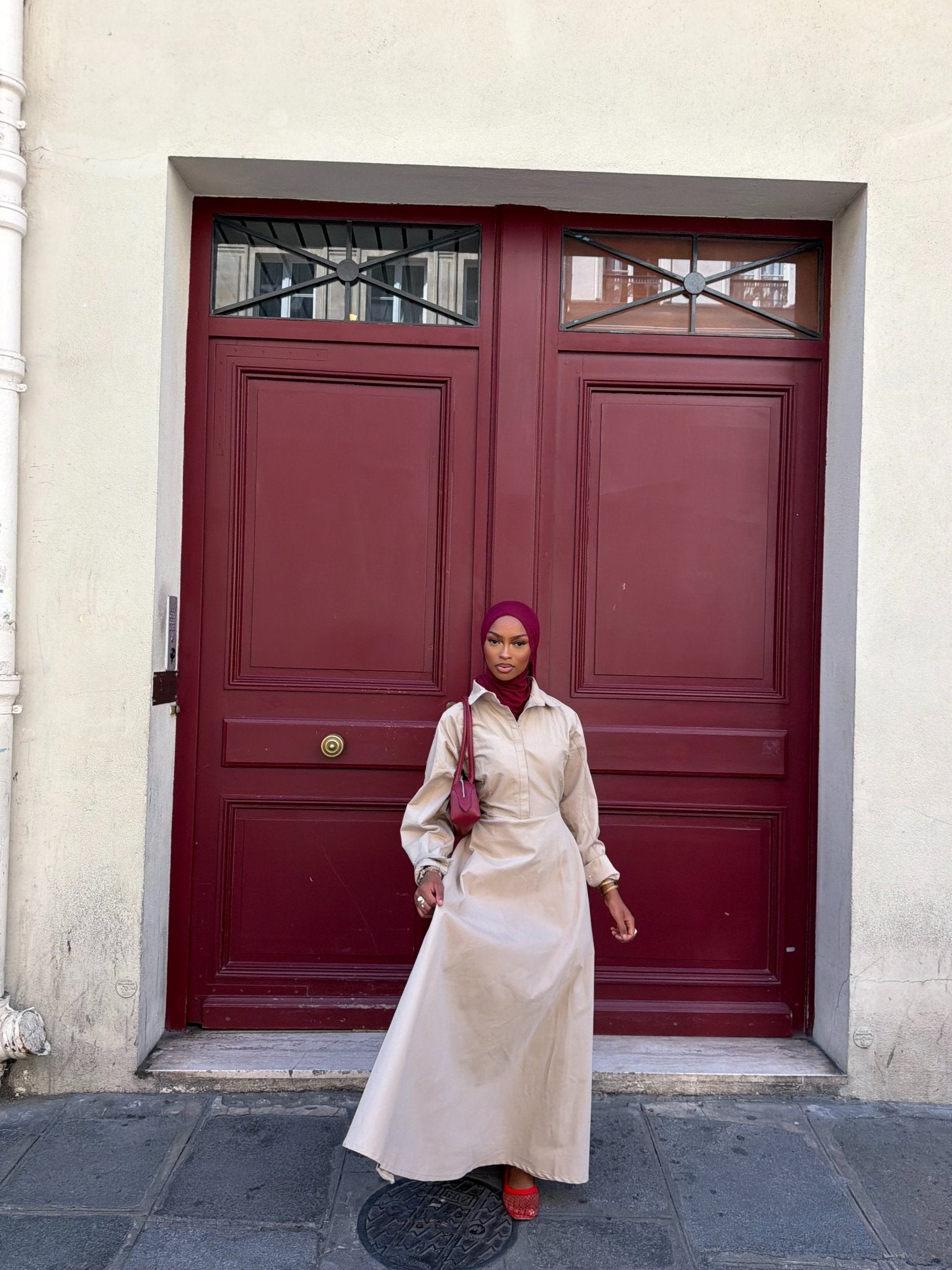 Robe Santorini Camel clair - TAHIRA