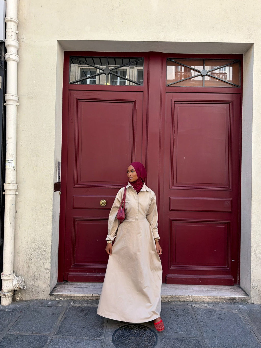 Robe Santorini Camel clair - TAHIRA