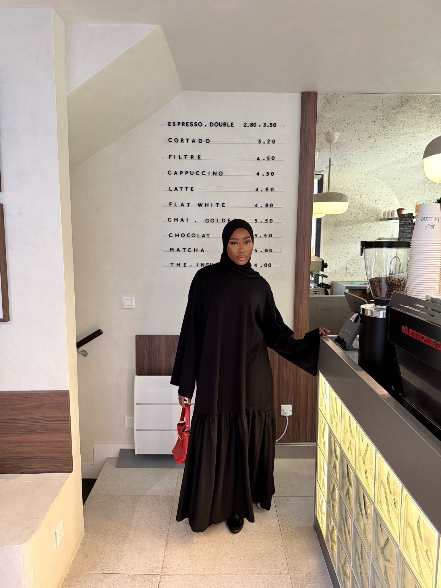Robe Vayana Noir - TAHIRA
