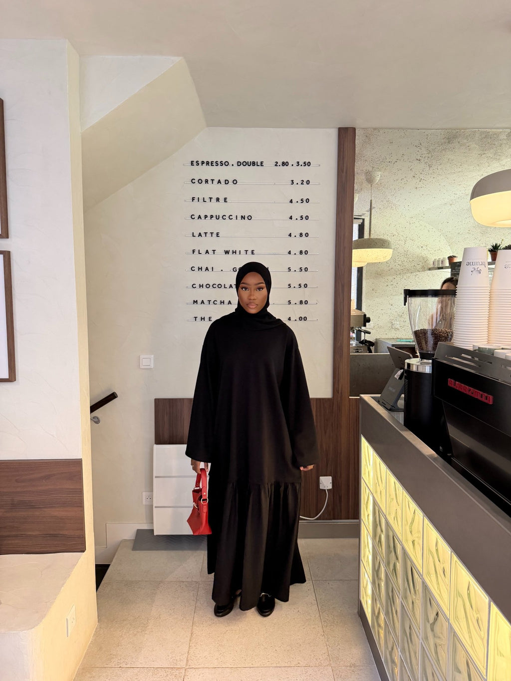 Robe Vayana Noir - TAHIRA