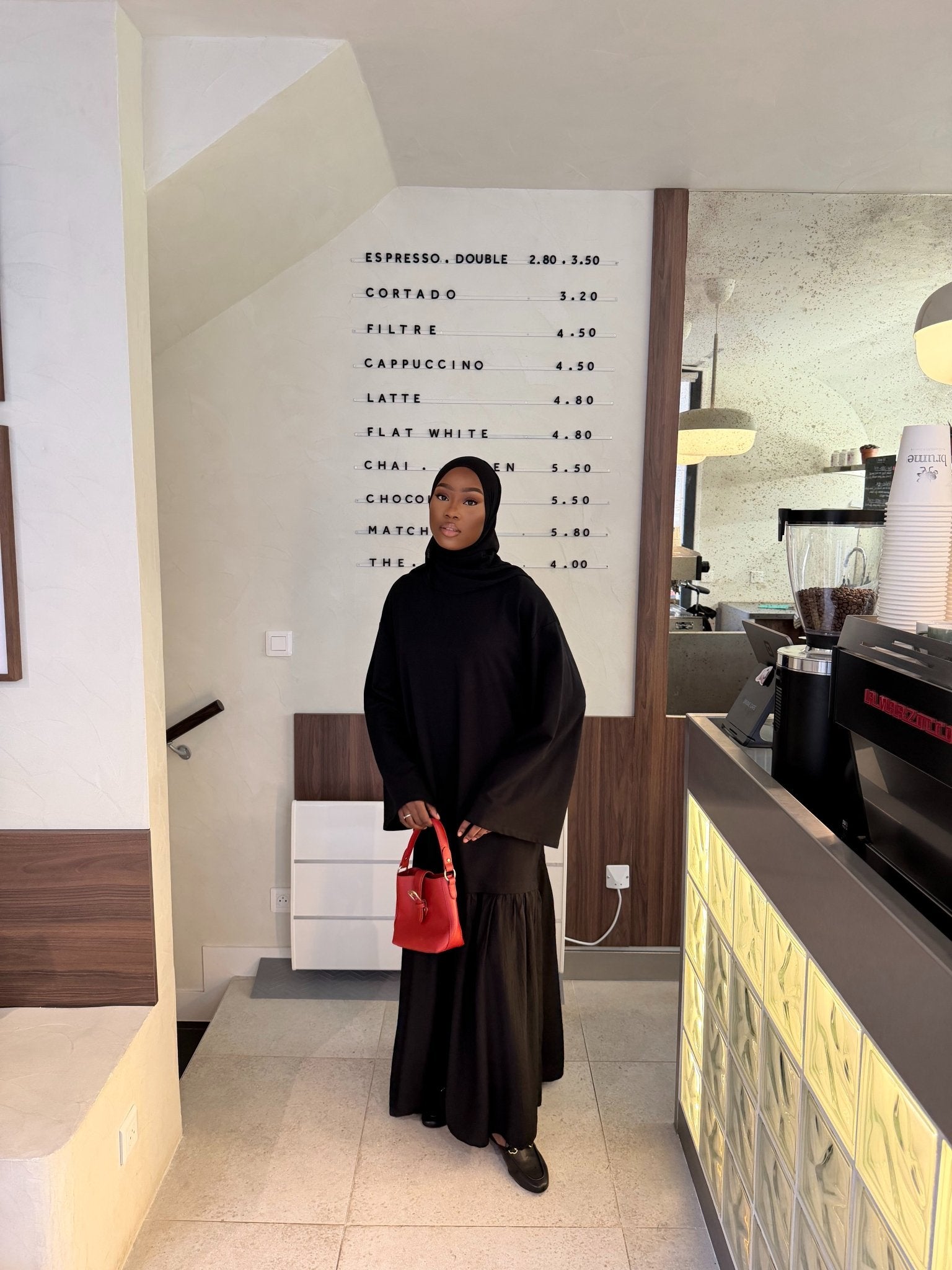 Robe Vayana Noir - TAHIRA