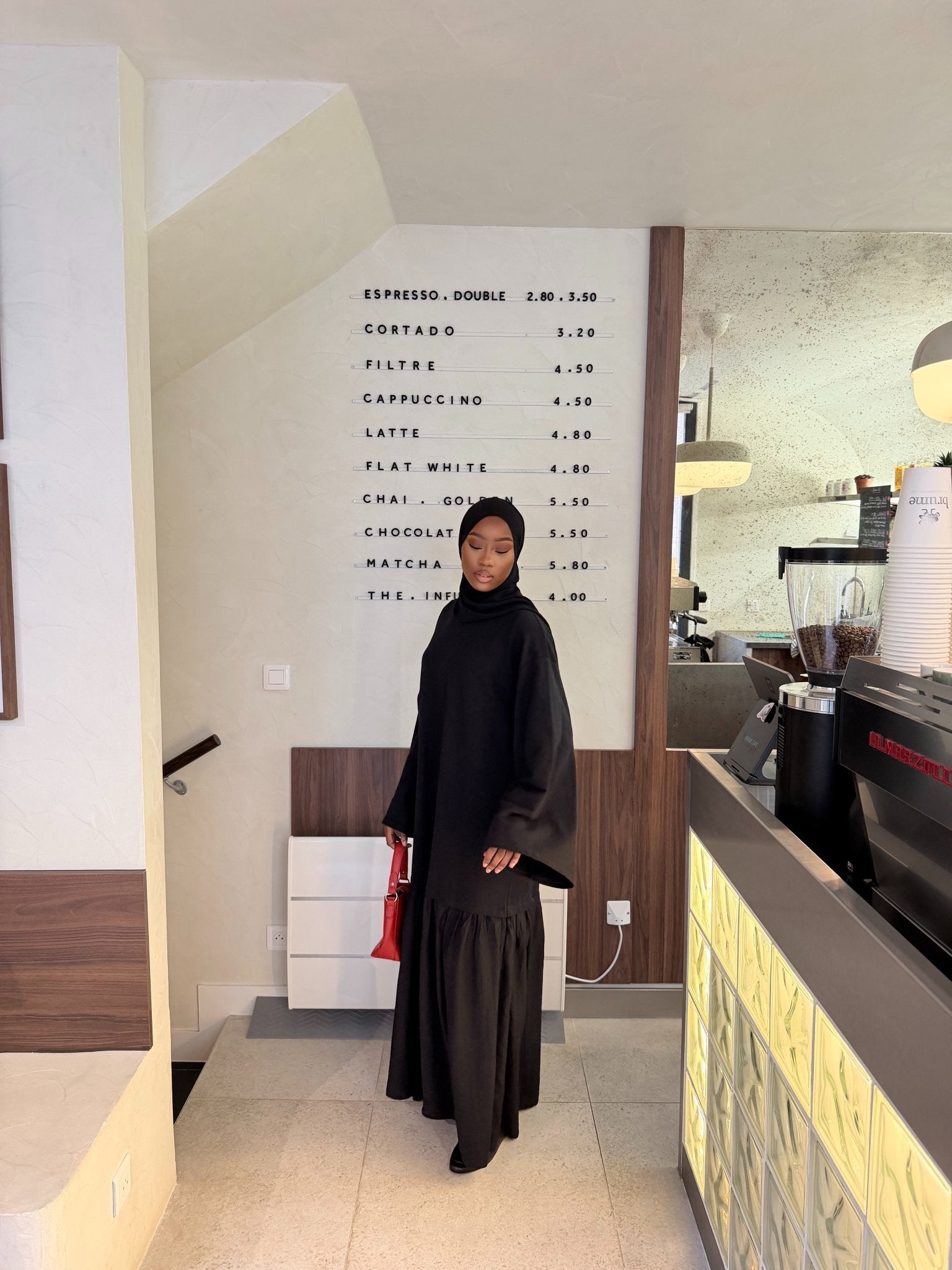 Robe Vayana Noir - TAHIRA