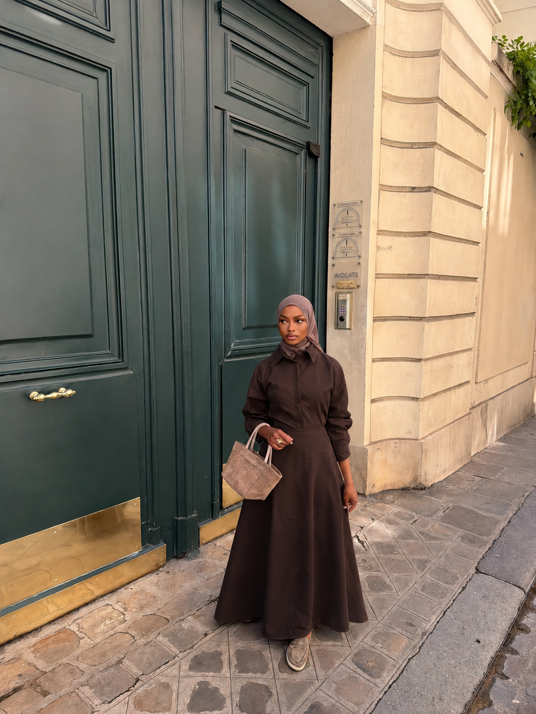 Kleid Santorini Chocolat