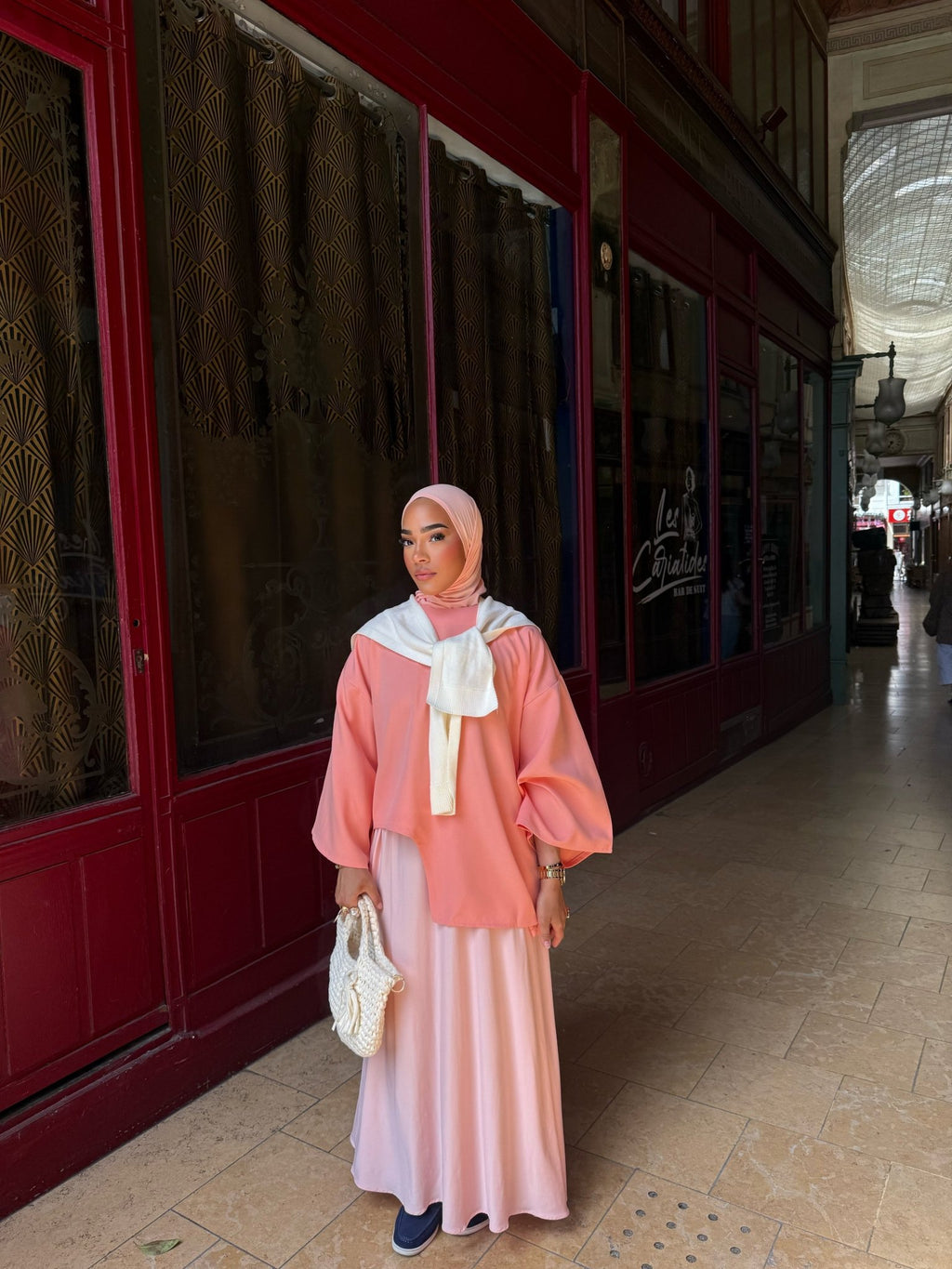 Set Jupe + Hijab Jersey Scuba Premium - TAHIRA