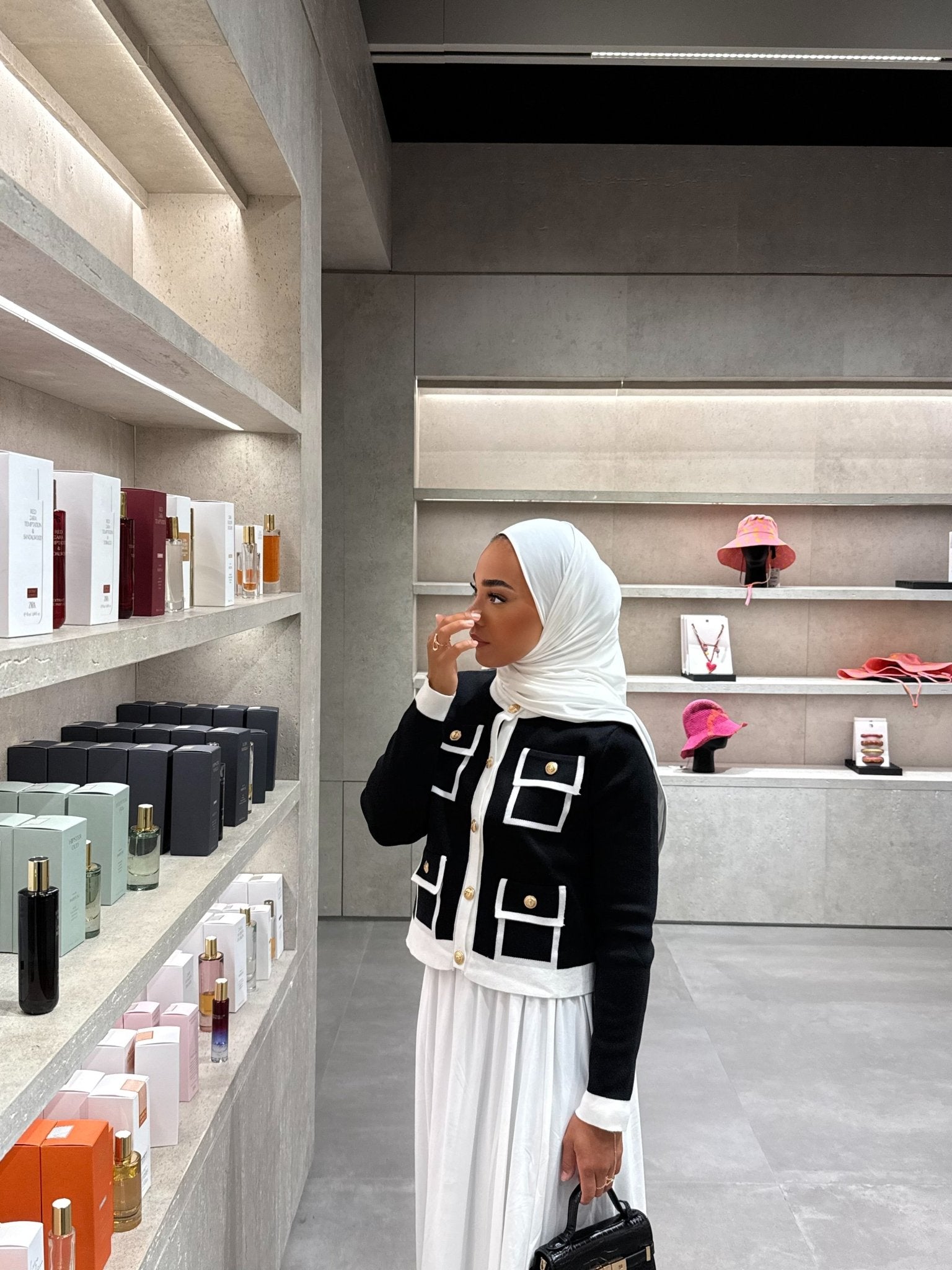 Set Jupe + Hijab Jersey Scuba Premium - TAHIRA