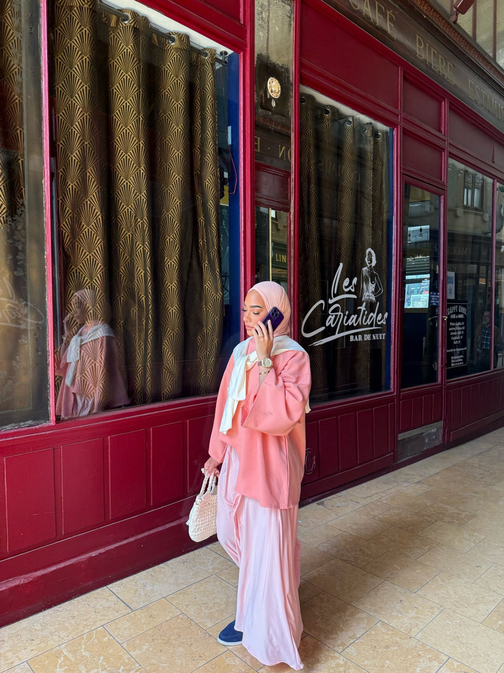 Set Jupe + Hijab Jersey Scuba Premium - TAHIRA