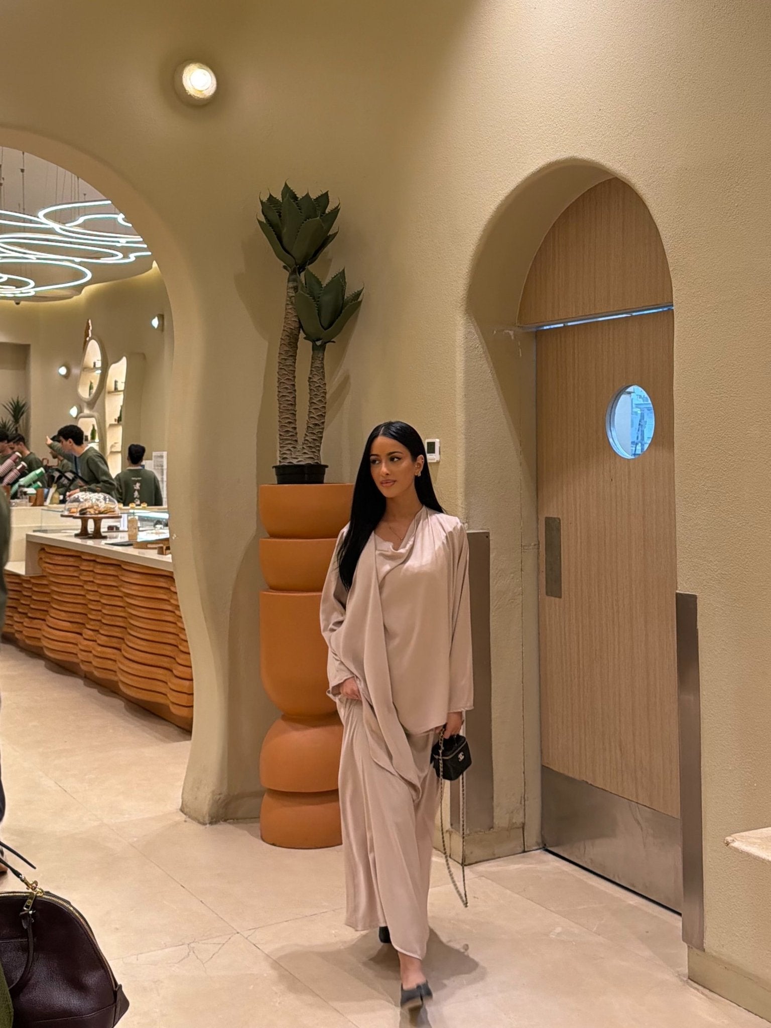 Set Robe Andrea Beige - TAHIRA