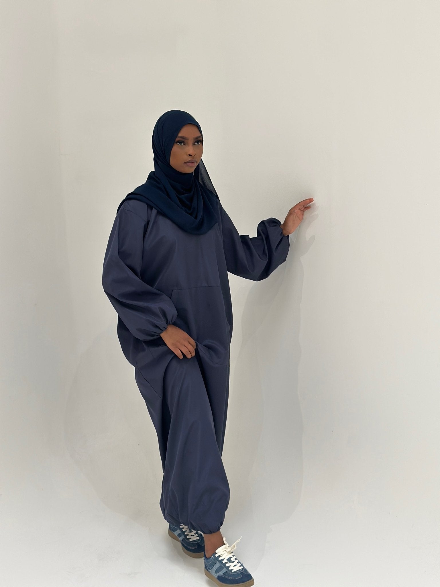 Sweet Imper Half Bleu Marine - TAHIRA