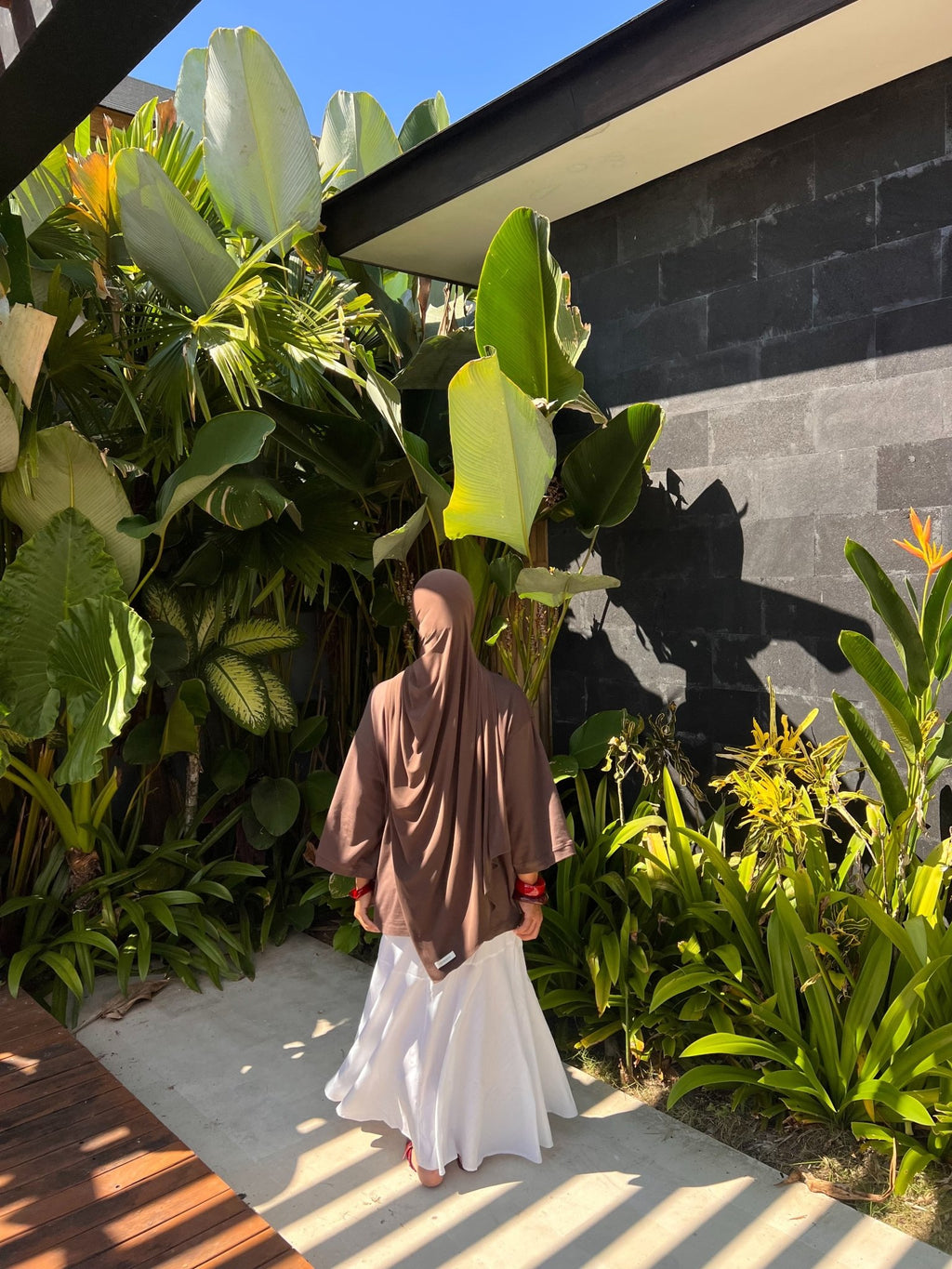 T-shirt Oversize Inaya Marron - TAHIRA