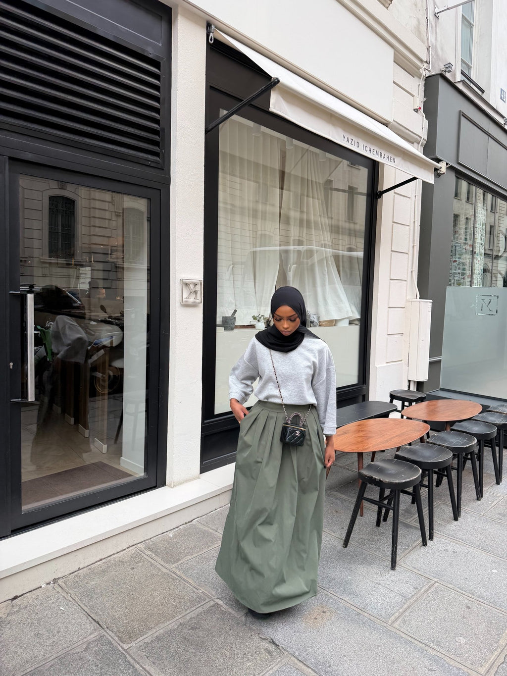 T-shirt Oversize Premium Gris - TAHIRA