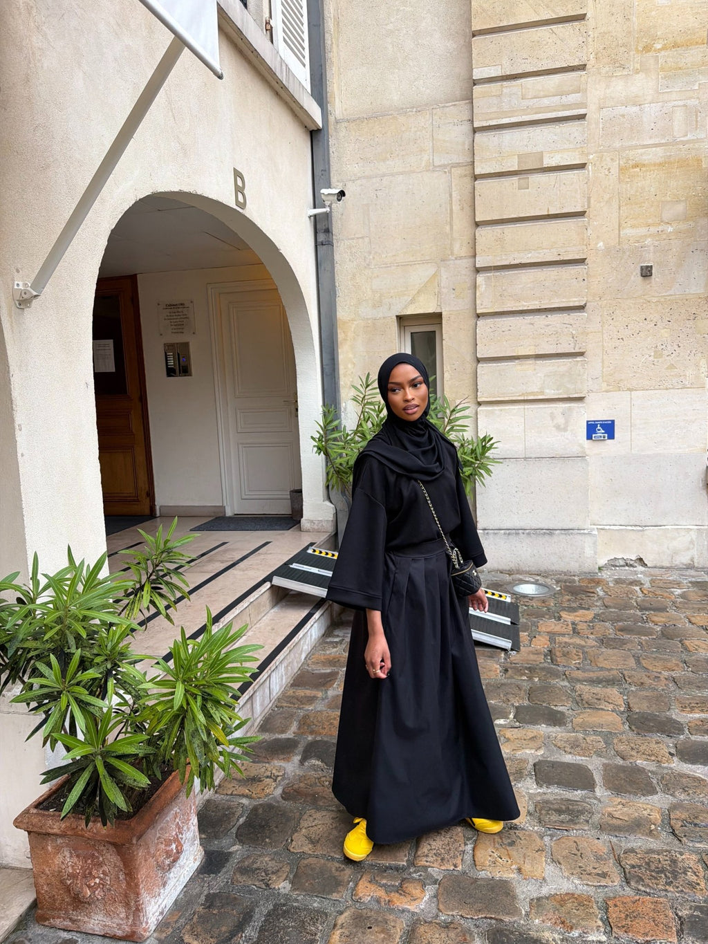 T-shirt Oversize Premium Noir - TAHIRA