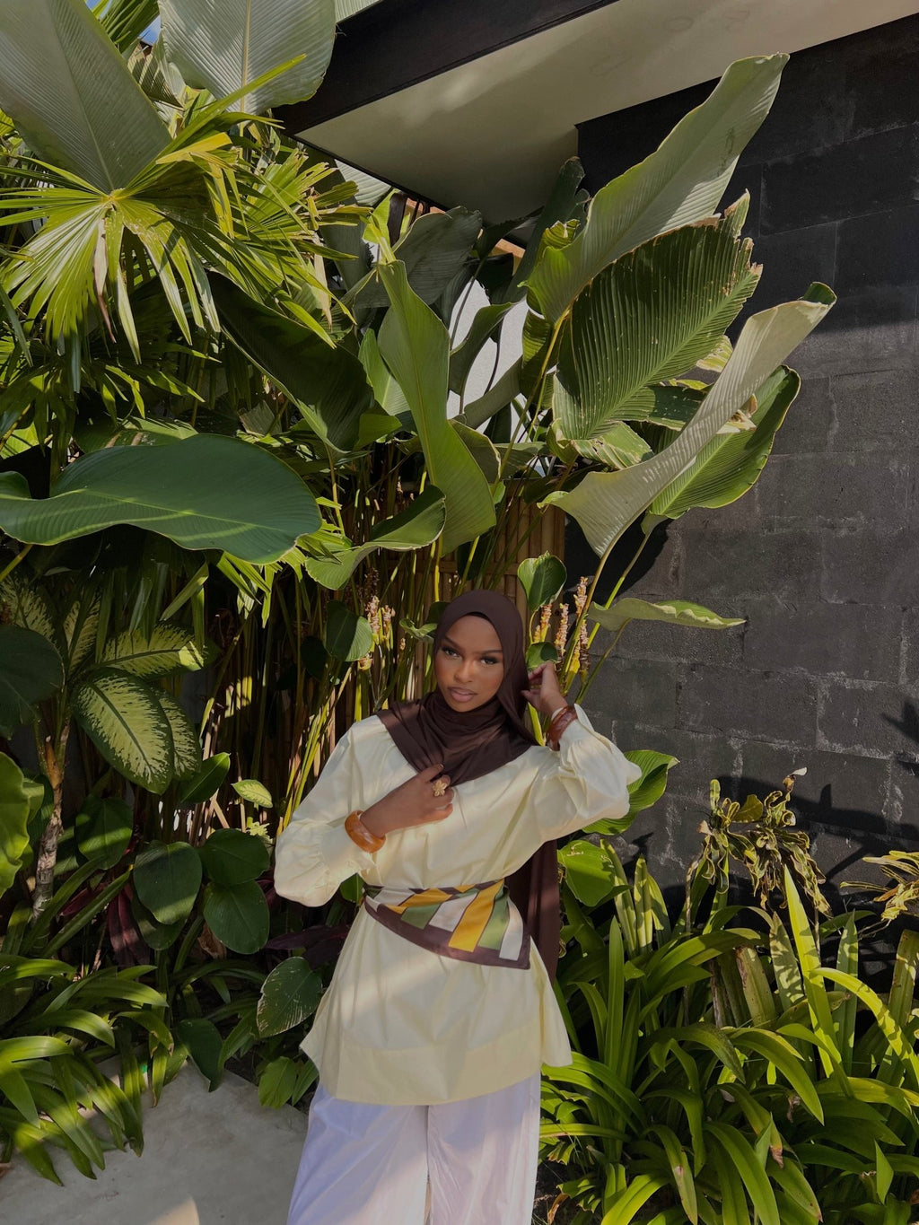 Top Haru - Jaune - TAHIRA