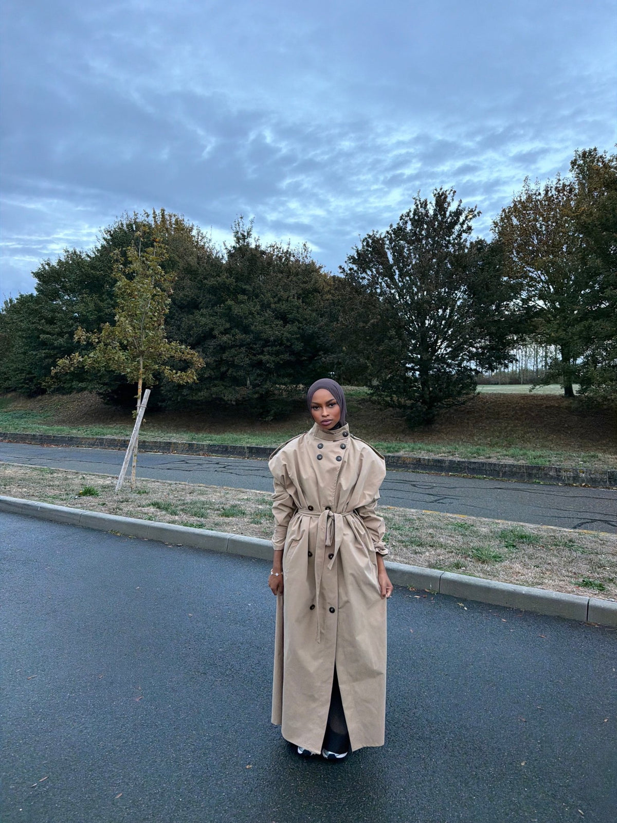 Trench Molière - Camel - TAHIRA