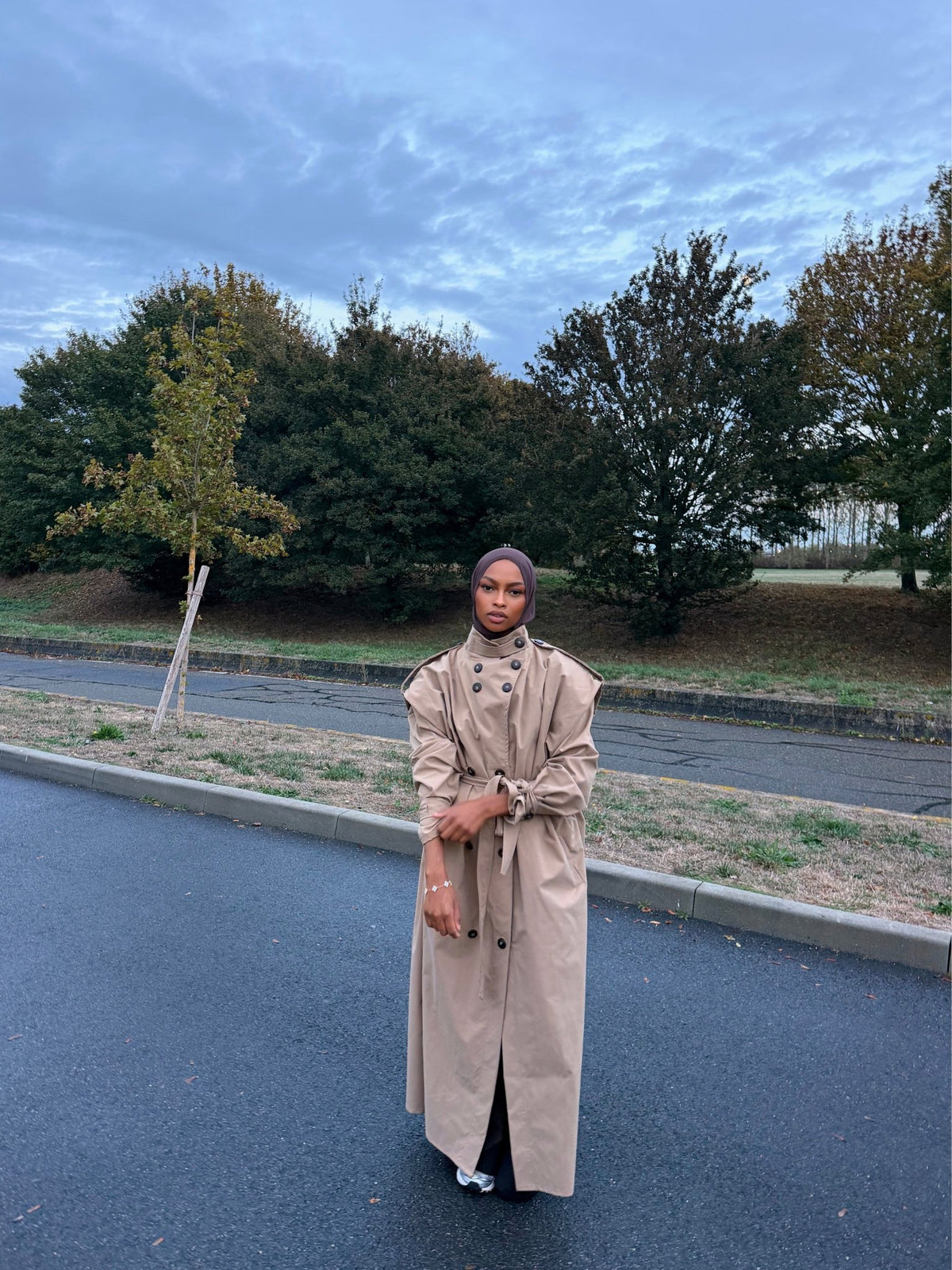 Trench Molière - Camel - TAHIRA