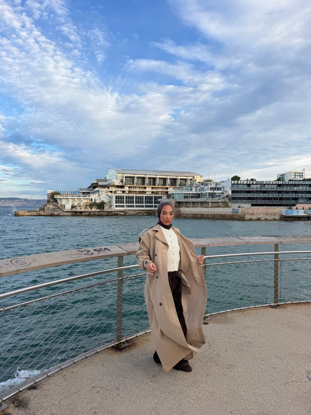 Trench Molière - Camel - TAHIRA