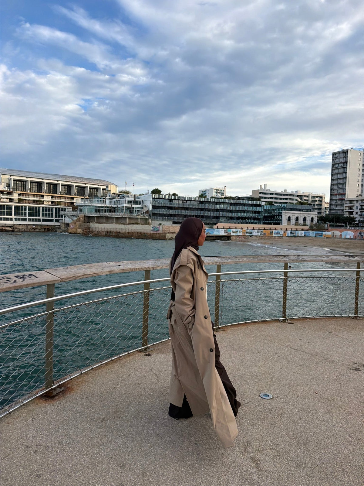 Trench Molière - Camel - TAHIRA