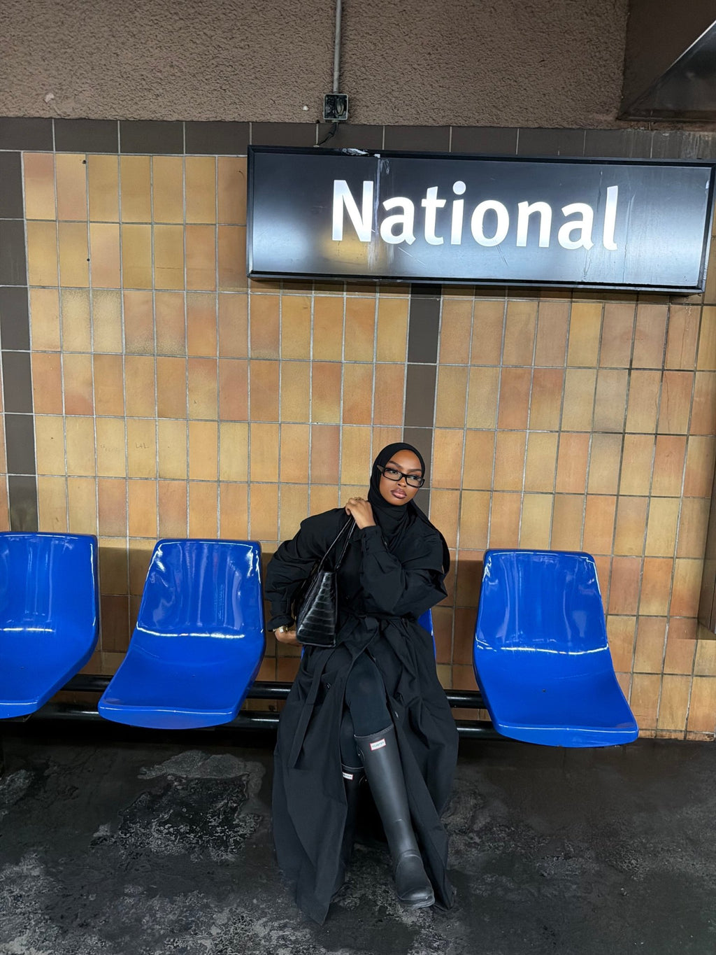 Trench Molière - Noir - TAHIRA
