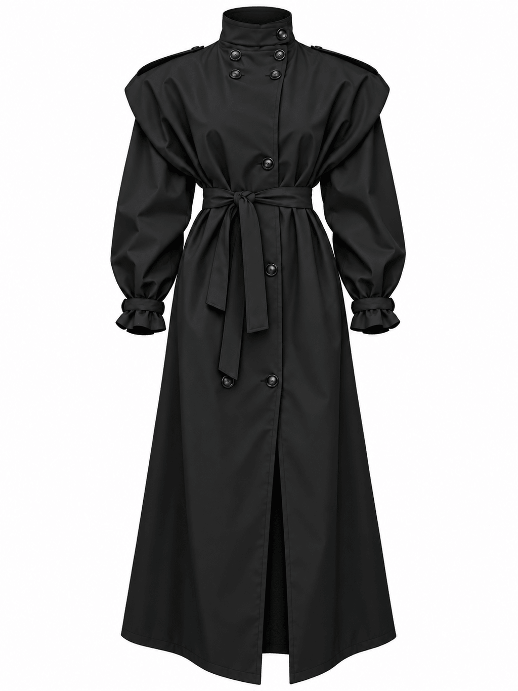Trench Molière - Noir - TAHIRA