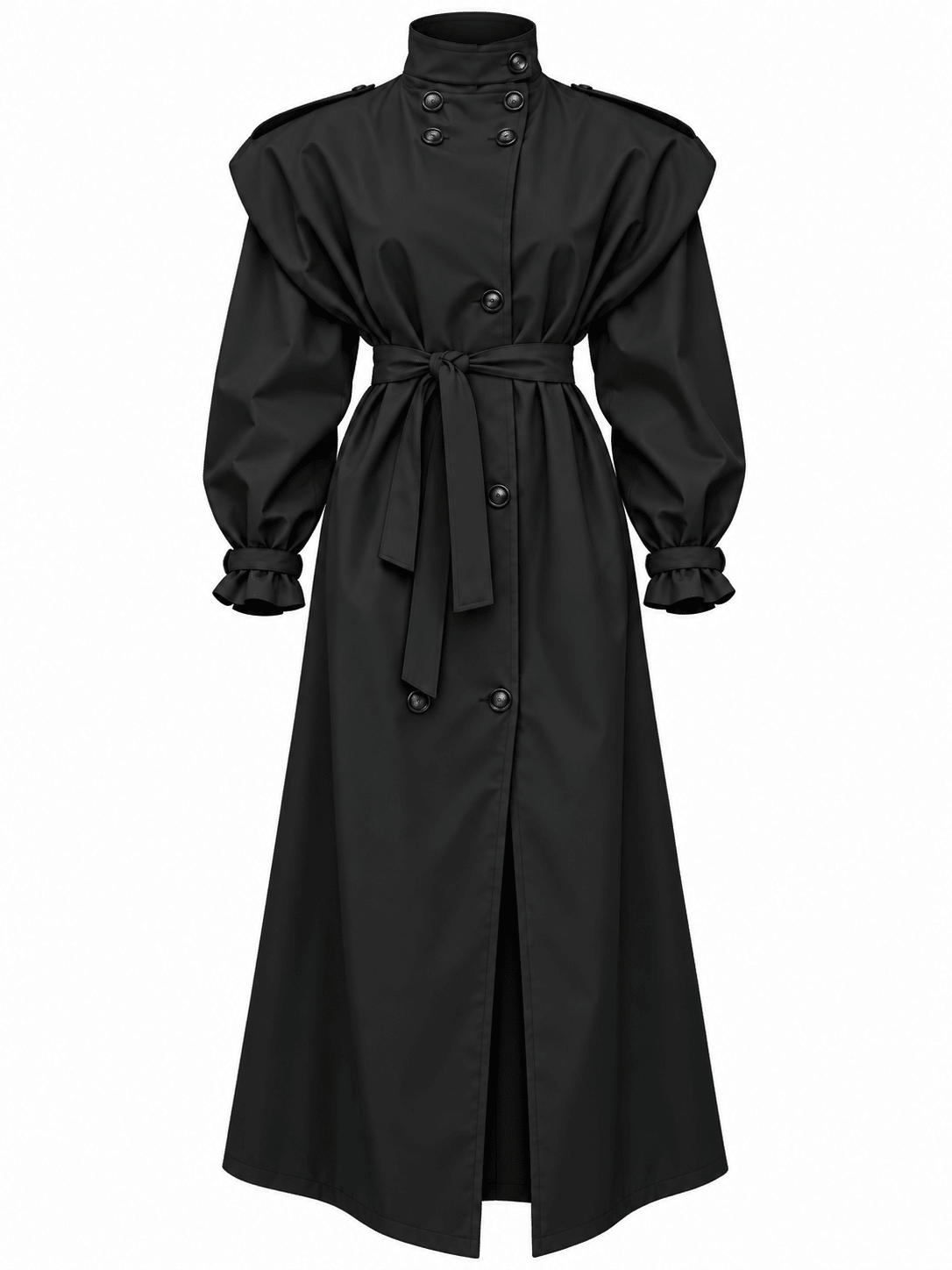 Trench Molière - Noir - TAHIRA