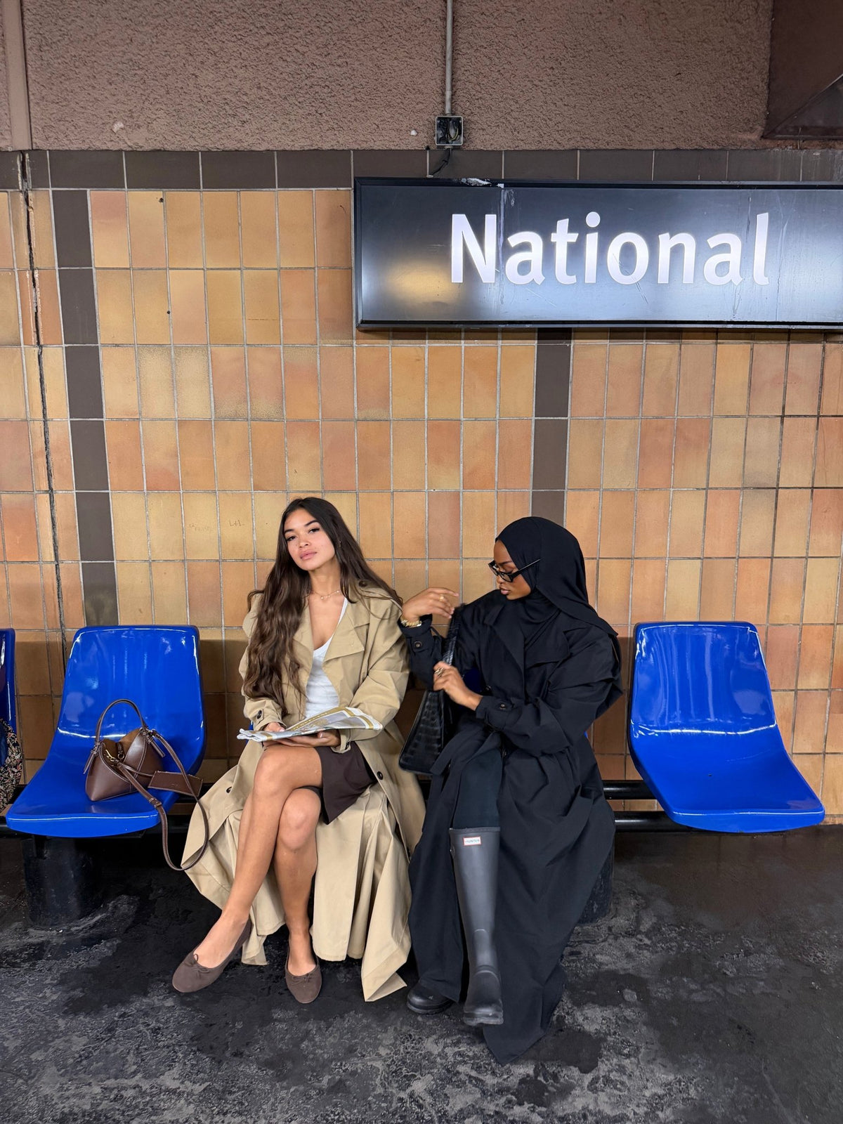 Trench Molière - Noir - TAHIRA