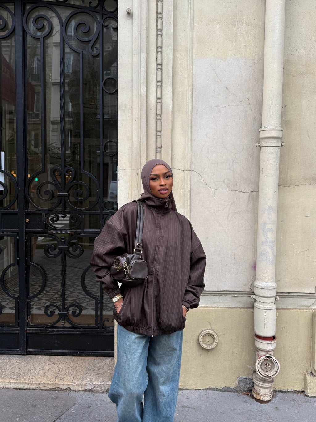 Veste Casual Marron - TAHIRA
