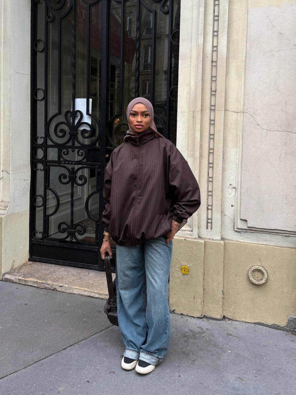 Veste Casual Marron - TAHIRA