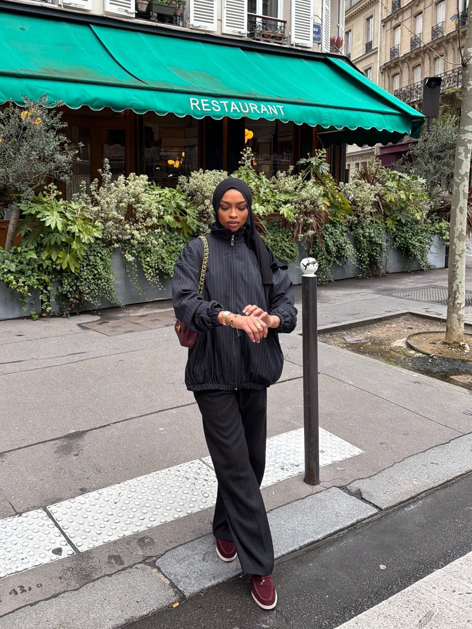 Veste Casual Noir - TAHIRA