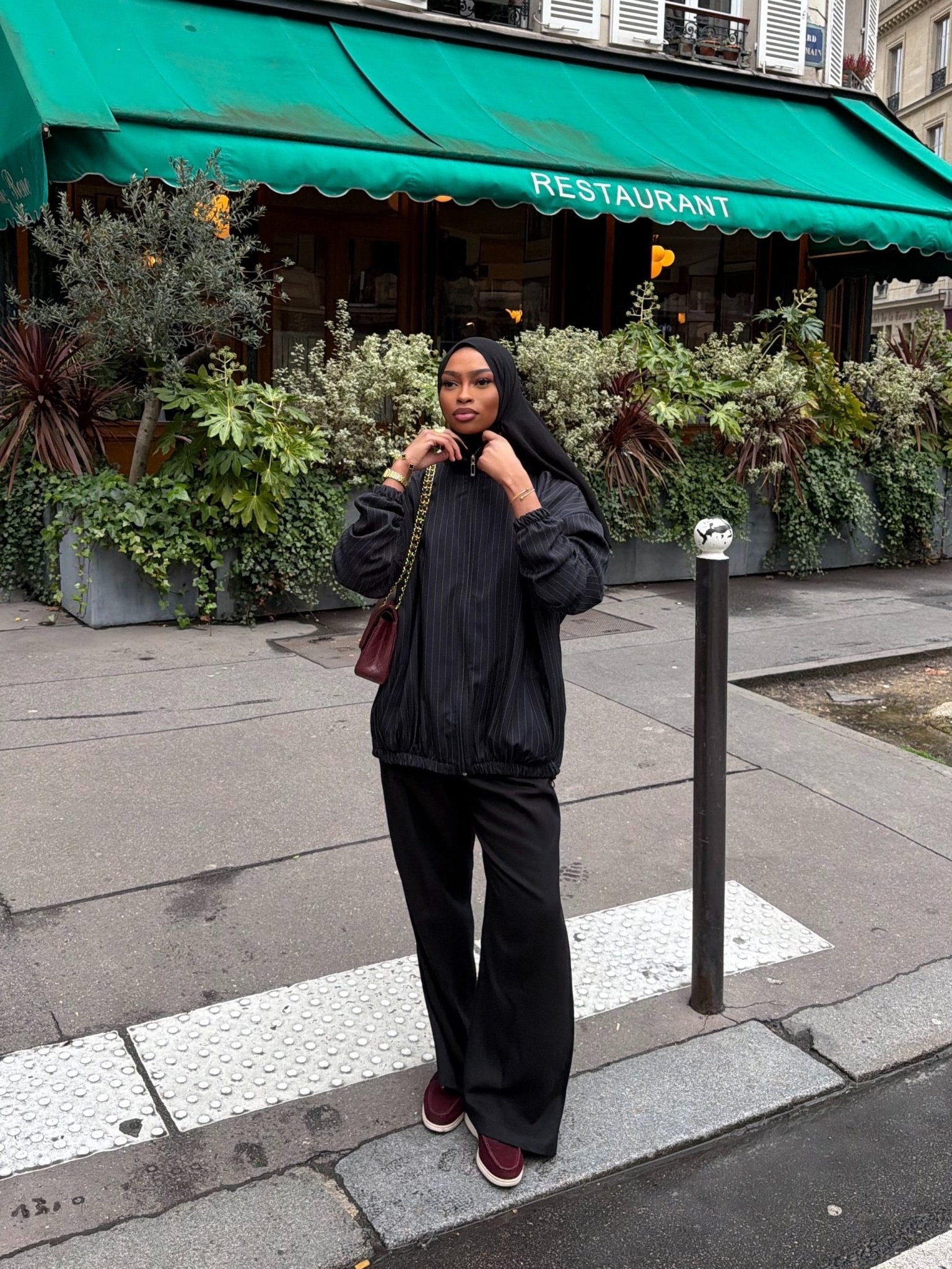 Veste Casual Noir - TAHIRA
