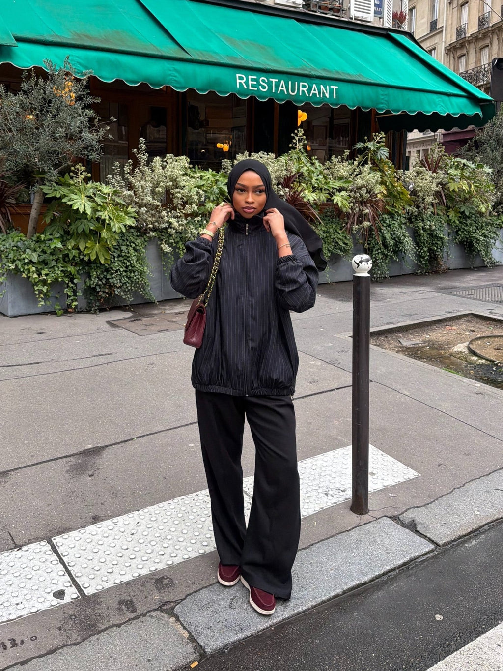 Veste Casual Noir - TAHIRA