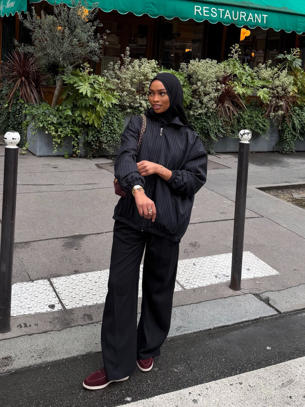 Veste Casual Noir - TAHIRA