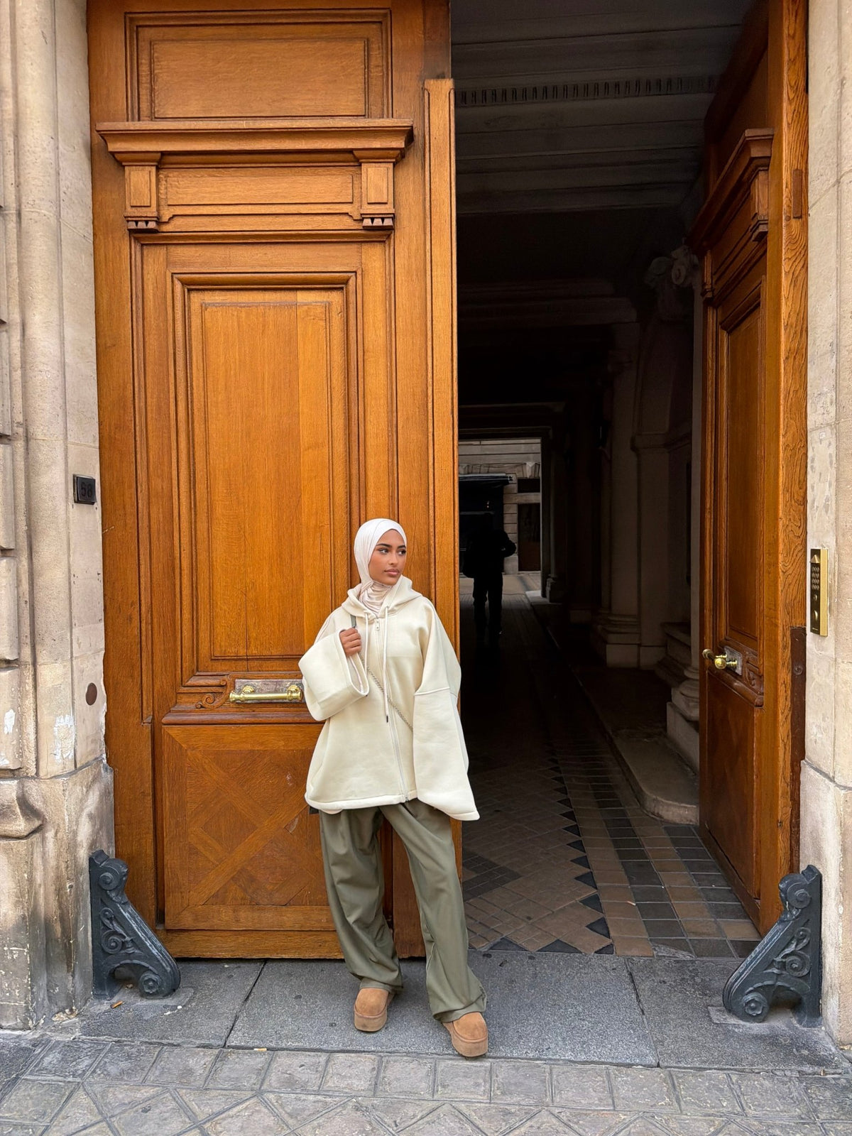 Veste Hidaya Beige - TAHIRA