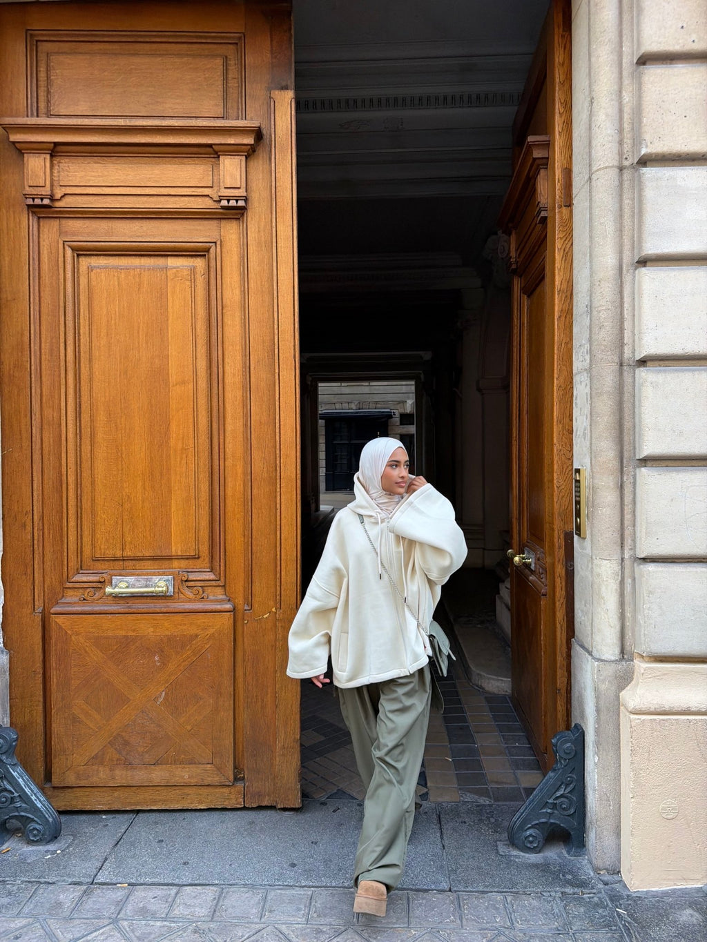 Veste Hidaya Beige - TAHIRA