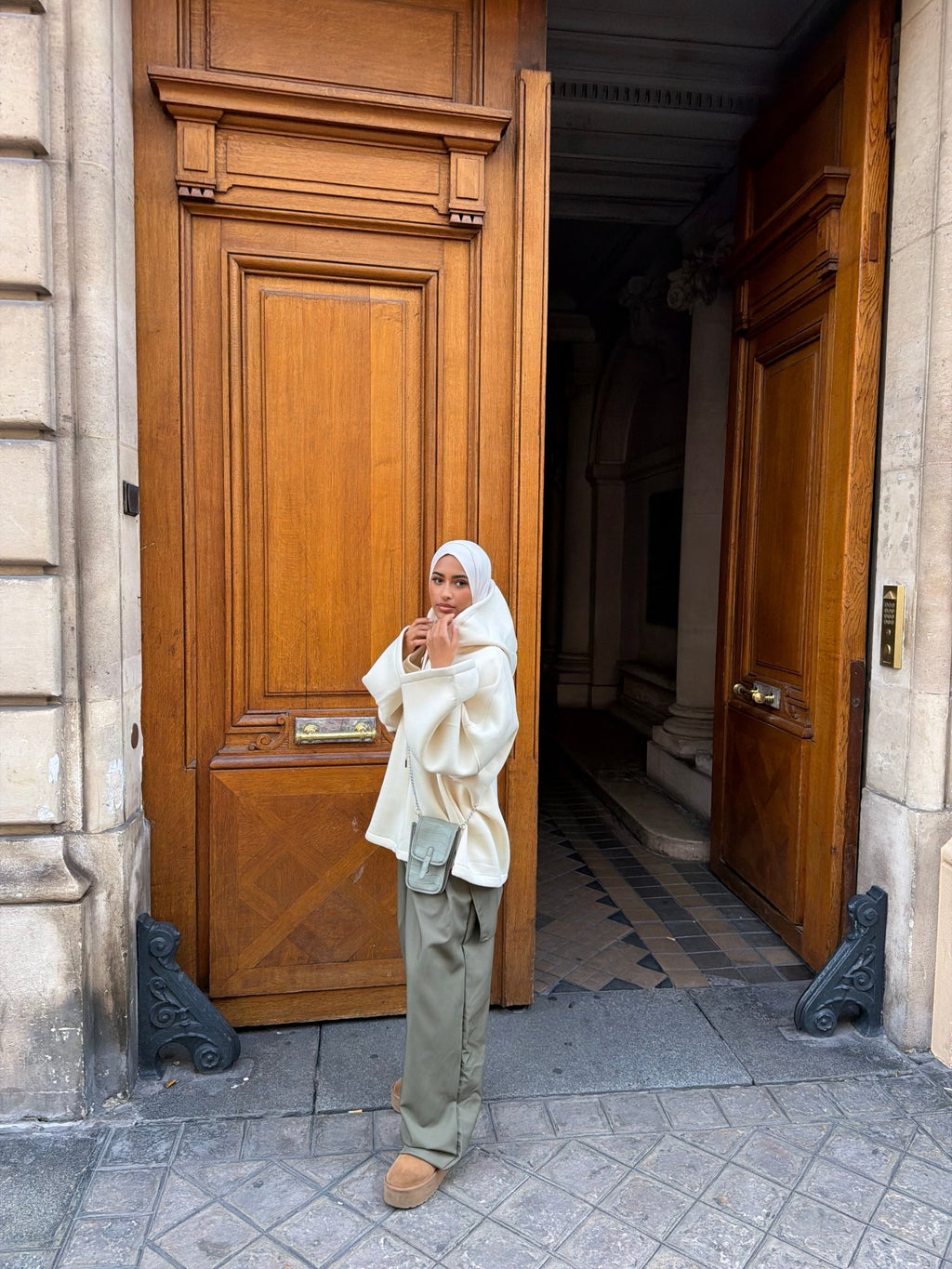 Veste Hidaya Beige - TAHIRA