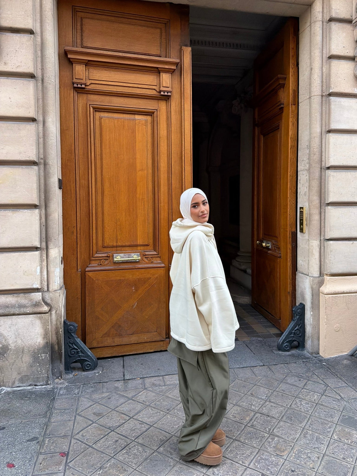 Veste Hidaya Beige - TAHIRA