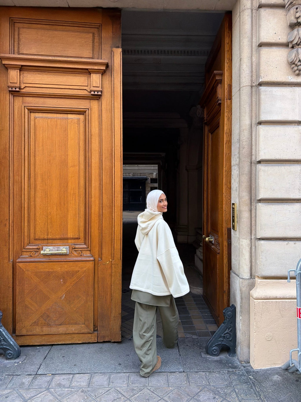 Veste Hidaya Beige - TAHIRA