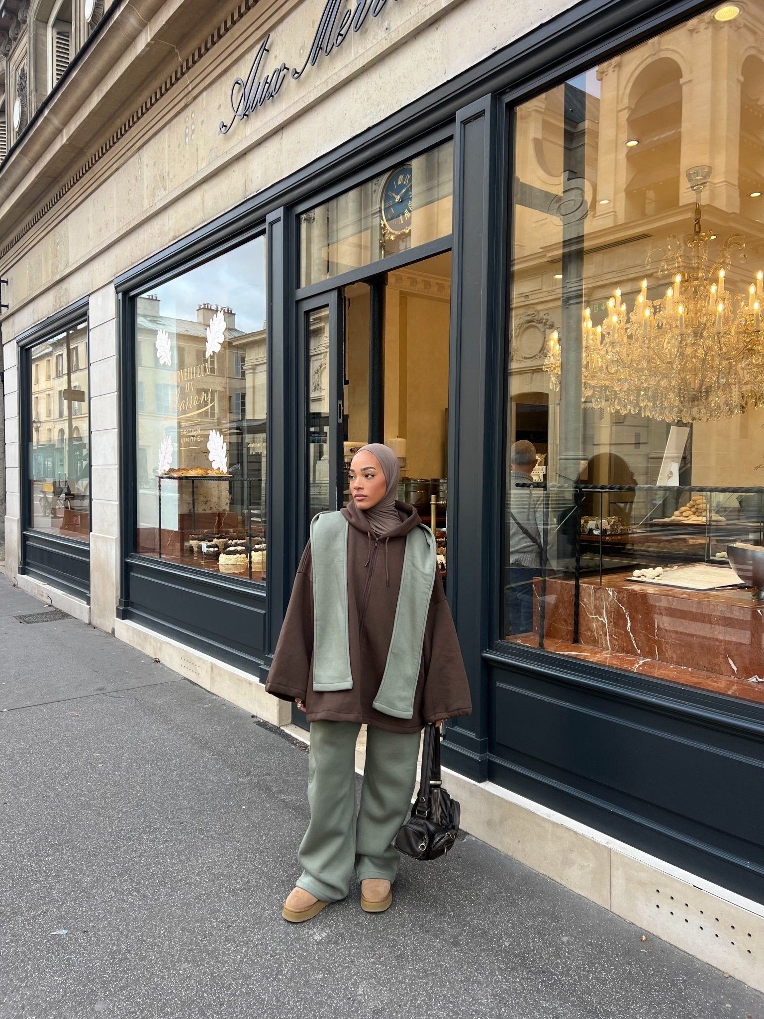 Veste Hidaya Marron - TAHIRA