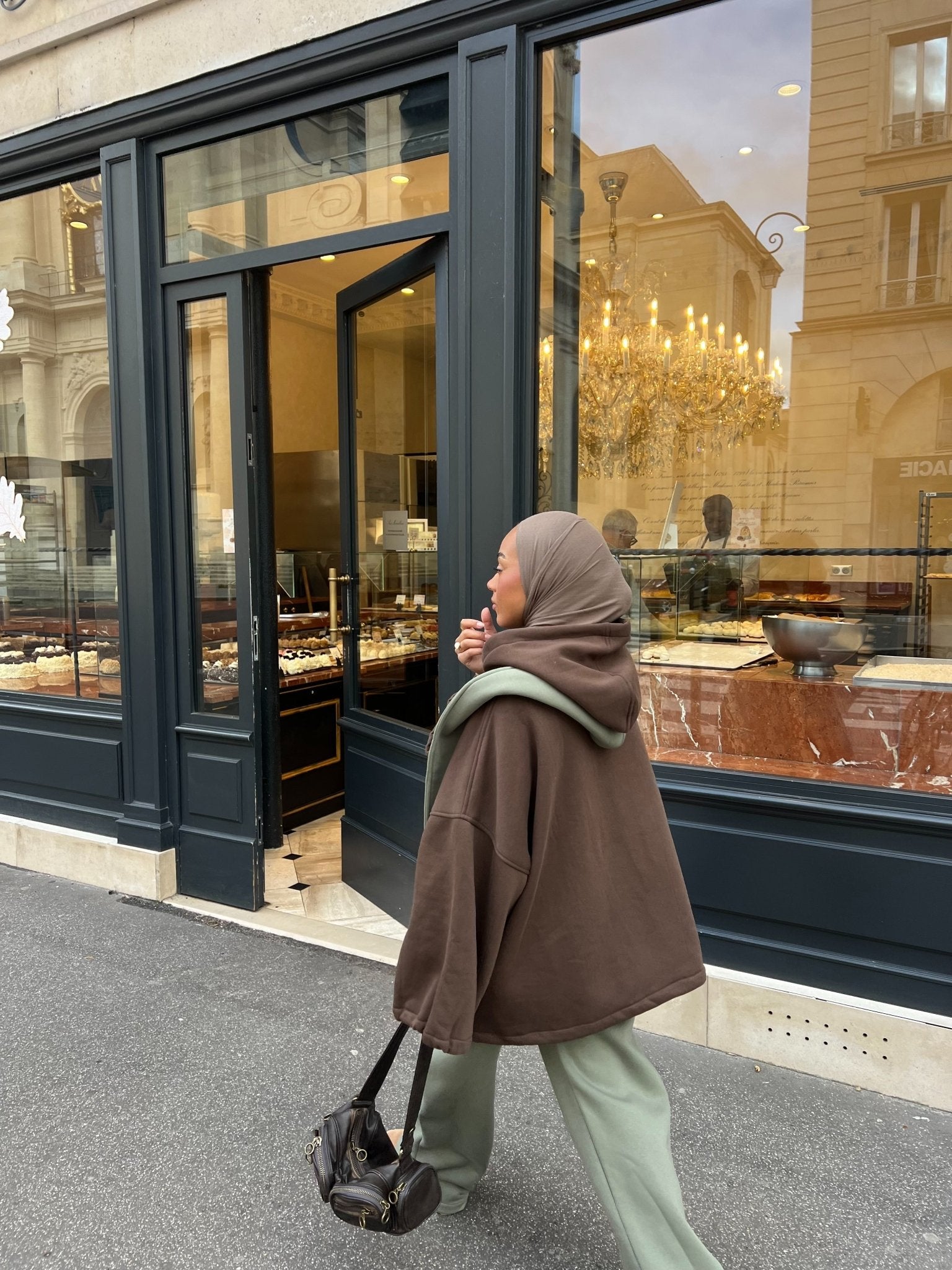 Veste Hidaya Marron - TAHIRA