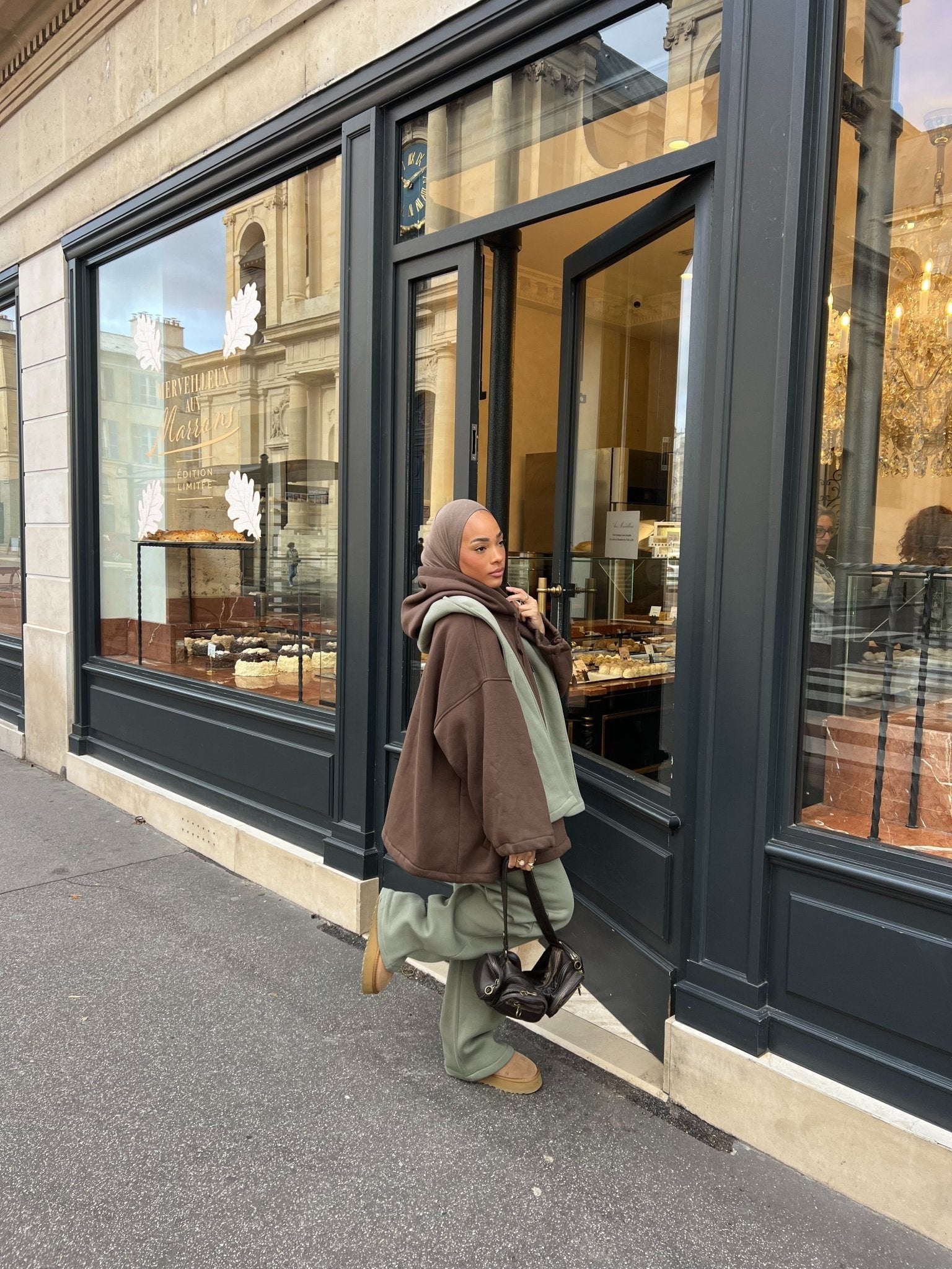 Veste Hidaya Marron - TAHIRA
