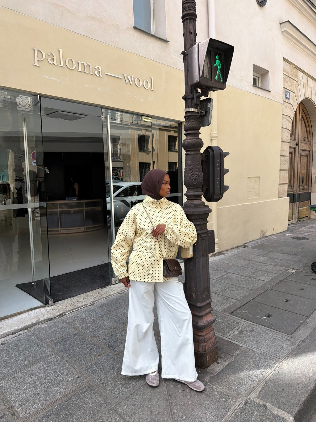 Veste Lola Jaune (Pois blancs) - TAHIRA